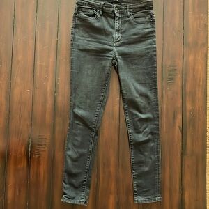 Joe’s Jeans faded black skinny fit size 28